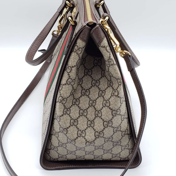 100% Authentic Gucci GG Ophidia Medium Supreme Handbag and Shoulder Bag - Picture 3 of 16